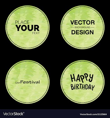 Green watercolor background with place for text vector image