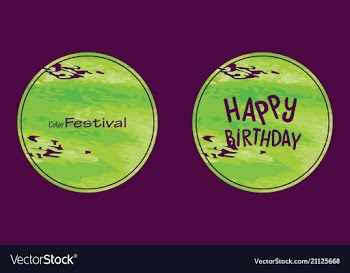 Green watercolor background with place for text vector image