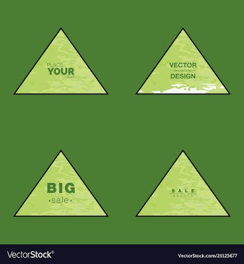 Green watercolor background with place for text vector image