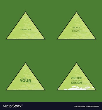 Green watercolor background with place for text vector image