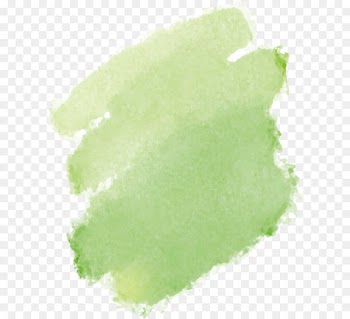 Green Watercolor painting Paintbrush - Green watercolor graffiti 