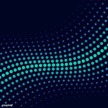 Green wave halftone background vector | Free stock vector - 523552