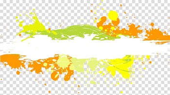 Green, white, and orange abstract , Paint Color , Paint graffiti transparent background PNG clipart