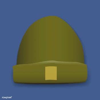 Green Winter Hat Graphic Illustration Vector | Free stock vector - 390561