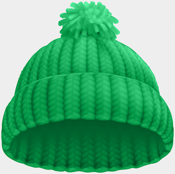 Green Winter Hat PNG Clip Art Image | Gallery Yopriceville - High ...