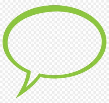 Green Word Bubble Clipart - Smiley Face With Tongue Out