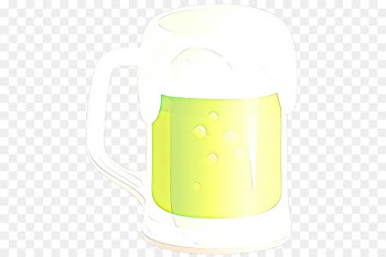 green yellow beaker drinkware clip art