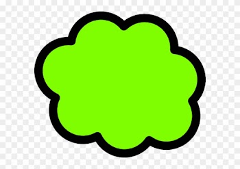 Greencloud Clip Art - Green Cloud Clipart