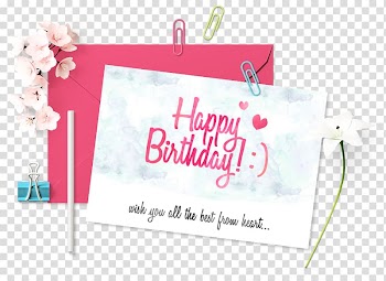 Greeting card Birthday, Birthday cards blessing transparent background PNG clipart