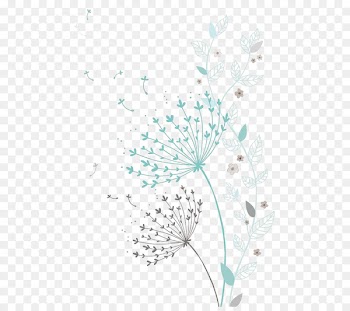 Greeting card Get-well card Drawing Illustration - Cartoon Dandelion 