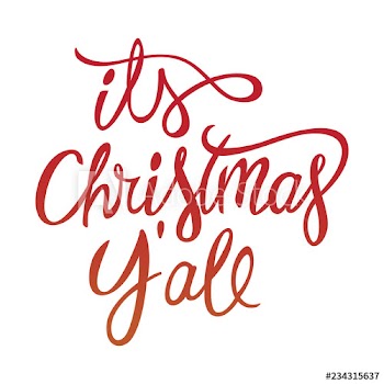 Greeting card It is Christmas for a decoration