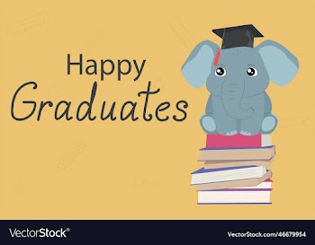 greeting card of graduation