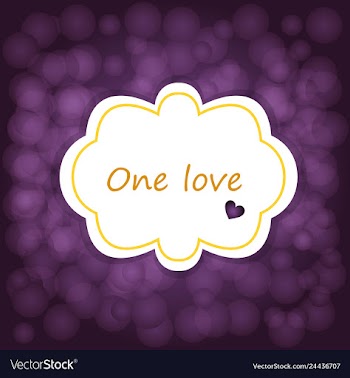 Greeting card of hearts vector image