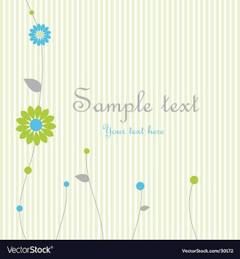 Greeting card vector image