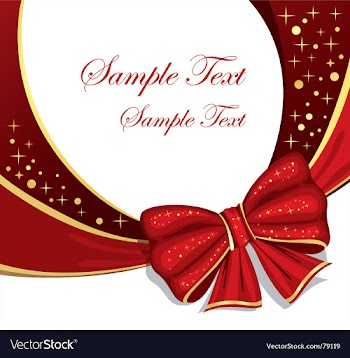 Greeting card vector image