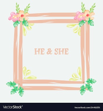 Greeting card with roses watercolor can be used vector image