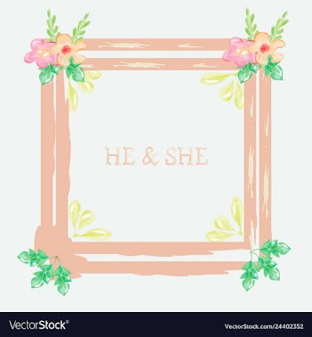 Greeting card with roses watercolor can be used vector image