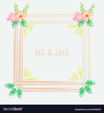Greeting card with roses watercolor can be used vector image