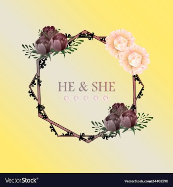 Greeting card with roses watercolor can be used vector image