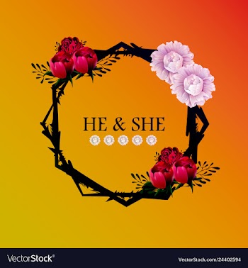 Greeting card with roses watercolor can be used vector image