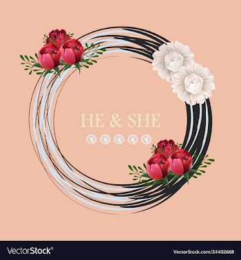 Greeting card with roses watercolor can be used vector image