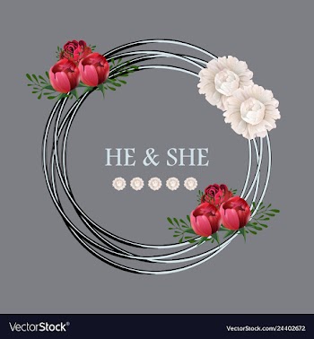 Greeting card with roses watercolor can be used vector image