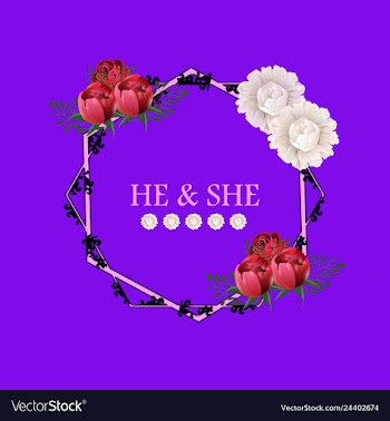 Greeting card with roses watercolor can be used vector image