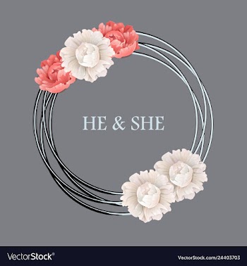 Greeting card with roses watercolor can be used vector image