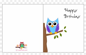 Greeting Cards Printable Owl Birthday Free Card Designs - Printable Birthday Card Print