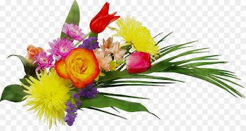 Greeting & Note Cards Husband Anniversary Birthday Floral design -  