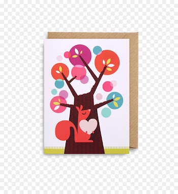 Greeting & Note Cards Squirrel Anniversary Illustration Mr Waffle Mini card - nadia 
