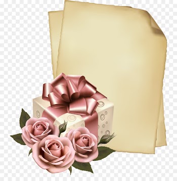 Greeting & Note Cards Wish Birthday Valentine's Day Anniversary - romantic roses 