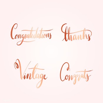 Greetings and wording typography style vector.. | Free stock vector - 517989