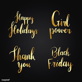 Greetings and wording typography vector set | Free stock vector - 517704