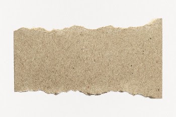 Greige ripped paper, collage element | Free PSD - rawpixel