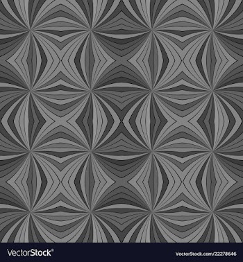 Grey abstract hypnotic seamless striped spiral vector image