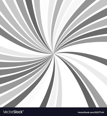 Grey abstract hypnotic spiral stripe background vector image