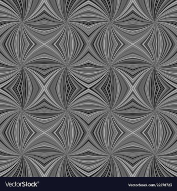Grey abstract psychedelic seamless striped swirl vector image