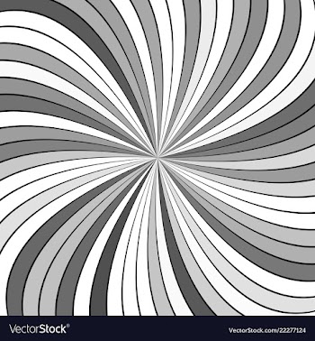 Grey abstract psychedelic vortex background from vector image