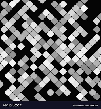 Grey abstract repeating diagonal square pattern vector image