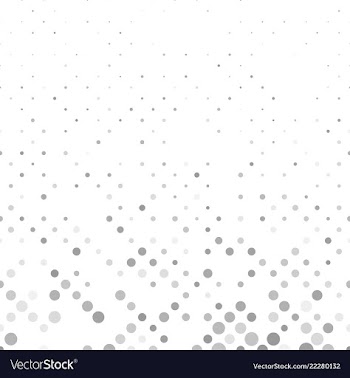 Grey abstract repeating dot pattern - snowfall vector image