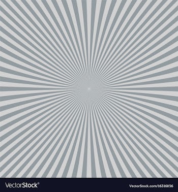 Grey abstract retro circus ray burst background vector image