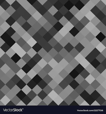 Grey abstract square pattern background - design vector image