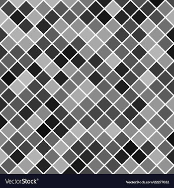 Grey abstract square pattern background - design vector image