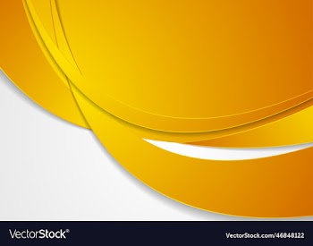 grey and orange abstract waves corporate
