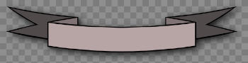 Grey Banner PNG Background Image