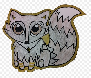 Grey Brown Chibi Wolf By Aviatorastra Grey Brown Chibi - Cartoon