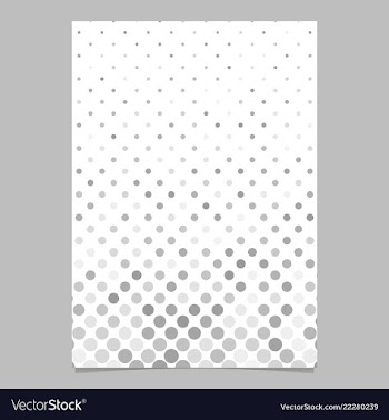 Grey circle pattern brochure background vector image