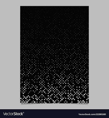 Grey circle pattern brochure background vector image