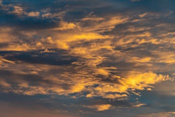 Grey Cloudy Sky during Sunset